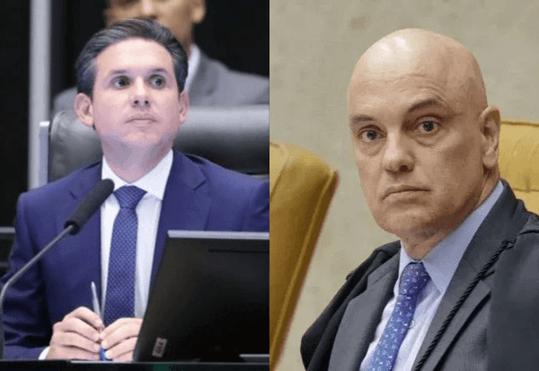 Imagem da notícia: Hugo Motta pode responder a crime de desobediência se não cumprir ordem de Moraes em 48 horas 