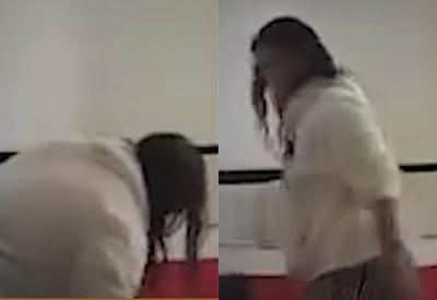 Pai flagra mãe agredindo a filha de dois anos e mulher é presa em Minas Gerais