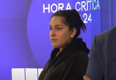 Suspeita de envolvimento na morte de 3 jovens na Argentina é presa ao vivo após entrevista em TV