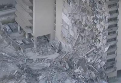 Após queda de prédio, Flórida acelera demolição de estrutura remanescente
