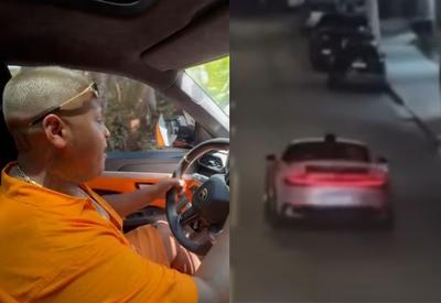 MC Ryan SP bate Porsche de R$ 2 milhões no dia da compra