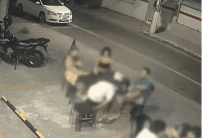 Homem joga menino de 12 anos no lixo durante briga em lanchonete