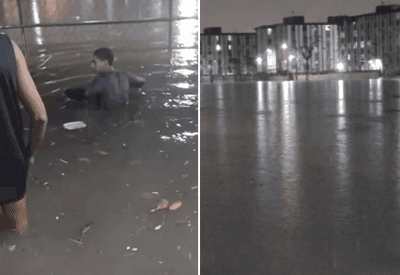 Moradores e comerciantes enfrentam caos após chuva intensa na zona norte do Rio