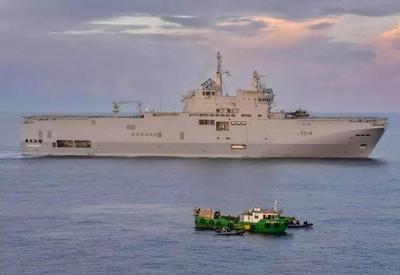 Navio brasileiro com 4,6 toneladas de cocaína é interceptado pela França