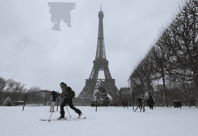 Tempestade Goretti provoca maior nevasca em oito anos e paralisa transporte na Europa