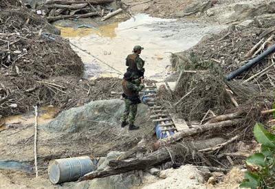 PF inicia nova fase de ações de expulsão de garimpeiros de terra yanomami