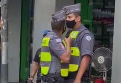 PM que ameaçou colega no Centro de São Paulo é preso