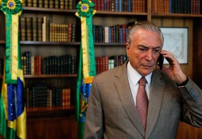 Temer: "Não houve condicionantes" em conversa entre Bolsonaro e Moraes