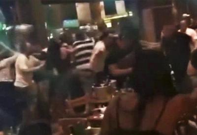 Pancadaria em bar deixa clientes feridos e prejuízo de R$ 50 mil