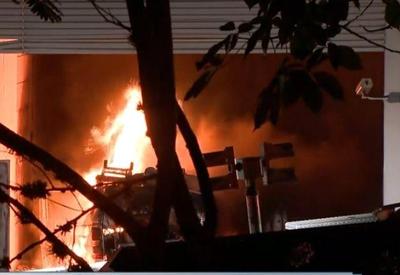 Incêndio atinge estação de energia em bairro nobre de São Paulo