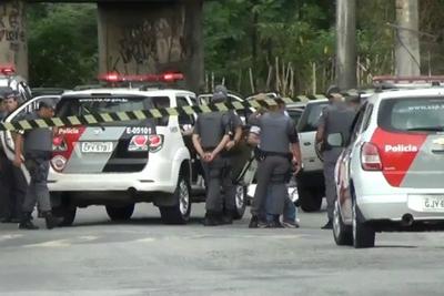 Perseguição policial termina com dois suspeitos mortos na Grande SP