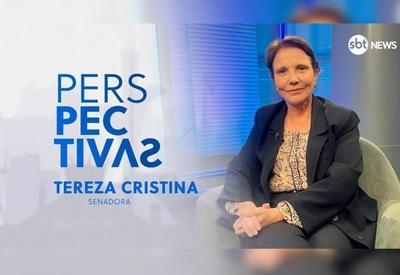 Tereza Cristina fala ao Perspectivas sobre impacto de tragédia do RS no agronegócio; assista