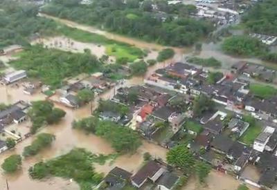 Número de desabrigados pela chuva em Peruíbe (SP) chega a 442