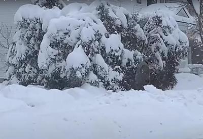 EUA: nevascas extremas deixam 60% da população sob alerta climático