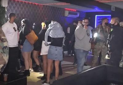SP: fiscalização multa bar com festa clandestina em R$ 2 milhões