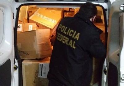 Polícia Federal apreende R$ 2 milhões em contrabando de smartphones