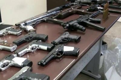 Polícia apreende armas e munição prontas para uso em roubo
