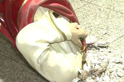 Polícia prende homem acusado de destruir imagens de santos em igrejas do Paraná