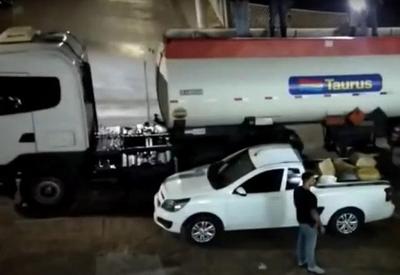 Polícia apreende mais de 3 toneladas de maconha escondida em caminhão-tanque