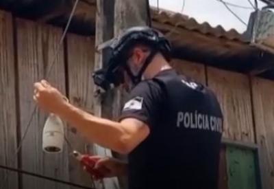 Criminosos utilizavam câmeras para monitorar polícia em Curitiba