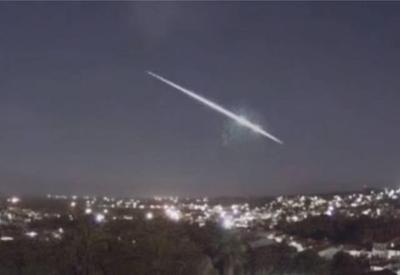Câmeras registram meteoro em 3 estados nordestinos