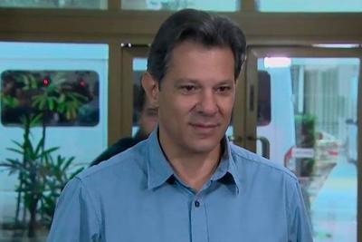 Presidenciável Fernando Haddad comenta críticas 