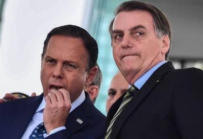 Bolsonaro chama Doria de "patife" e governador responde com ironia