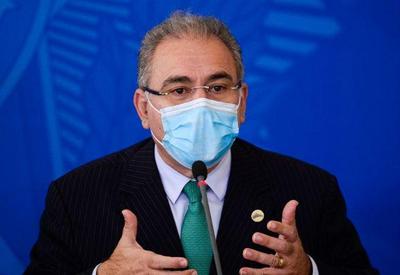 Queiroga discute situação da pandemia com presidente do STF