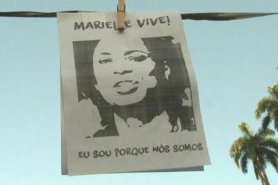 Protestos por justiça marcam um mês da morte de Marielle Franco