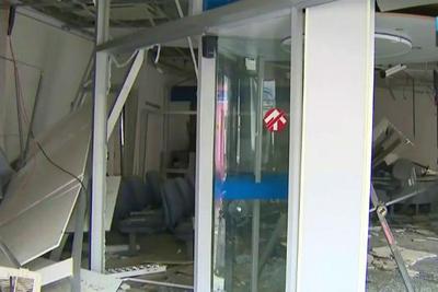 Quadrilha explode duas agências bancárias em Nazaré Paulista