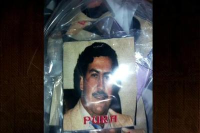 Quadrilha presa usava imagem de Pablo Escobar como marca de cocaína pura
