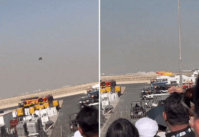 VÍDEO: Avião de caça cai e explode em Dubai; piloto morre