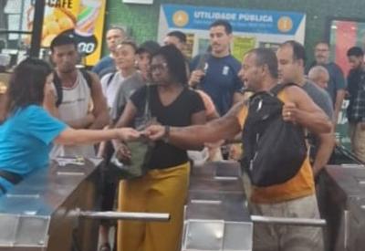 Queda de muro fecha 11 estações de Metrô no Rio de Janeiro