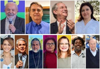 Na véspera do 1º turno, Lula tem média de 49,5% contra 36,3% de Bolsonaro
