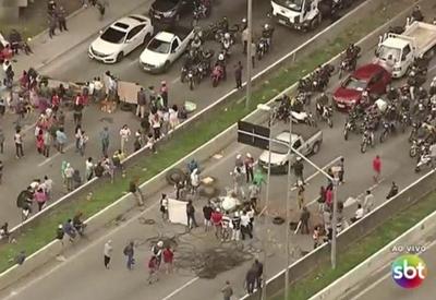 Protesto por moradia trava o trânsito em São Paulo; assista