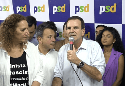 Sem vice-prefeito, Eduardo Paes oficializa candidatura à reeleição no Rio