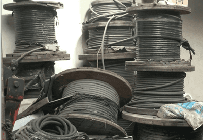 Empresa licenciada pela prefeitura de Belford Roxo (RJ) é suspeita de furtar 5 toneladas de cobre
