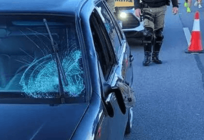 Motorista bêbado é preso após atropelar maratonista em Florianópolis