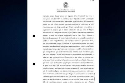 SBT Brasil tem acesso aos depoimentos que embasaram denúncia de Rodrigo Janot contra cúpula do PMDB