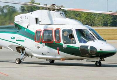Pessoa morre após helicóptero fazer pouso forçado na Bahia