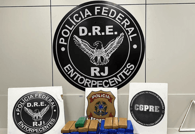 RJ: Polícia Federal prende casal com 40 kg de maconha 