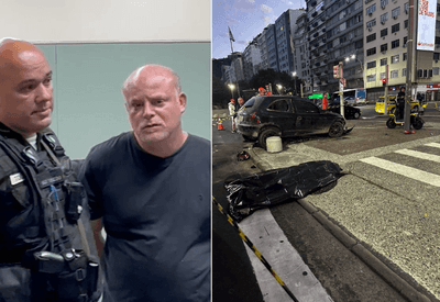 RJ: homem é preso por atropelar e matar motociclista em Copacabana 