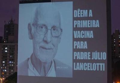 Campanha nas redes pede padre Julio como primeiro a tomar a vacina em SP