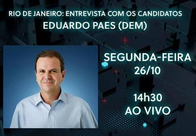 SBT Eleições 2020: No Rio, Eduardo Paes abre nesta segunda série de entrevistas