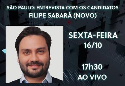 SBT Eleições 2020: Filipe Sabará será o entrevistado desta sexta-feira