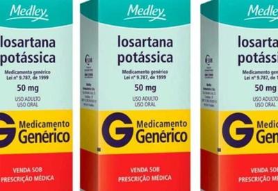 Losartana da Medley é retirada do mercado; cliente pode ser reembolsado