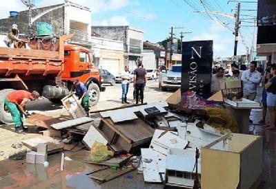 Alagoas registra quase 20 mil desabrigados por causa dos temporais