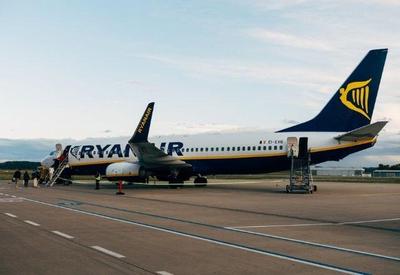 Avião Ryanair faz pouso de emergência em Berlim após ameaça de bomba