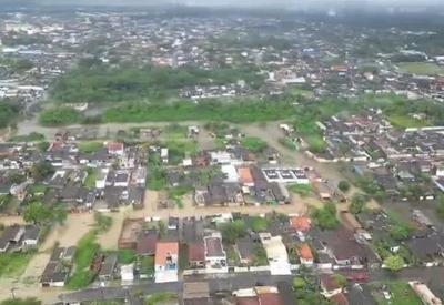 Temporal no litoral paulista deixa 250 desabrigados; Inmet emite novo alerta 