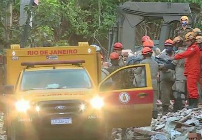 Sobe para 16 número de mortos no desabamento de dois prédios no Rio